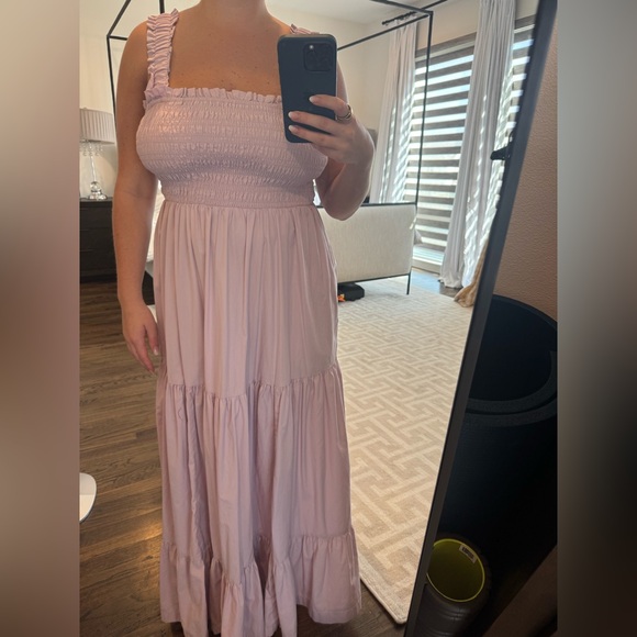 Abercrombie & Fitch Light Pink Maxi Dress - Picture 1 of 3